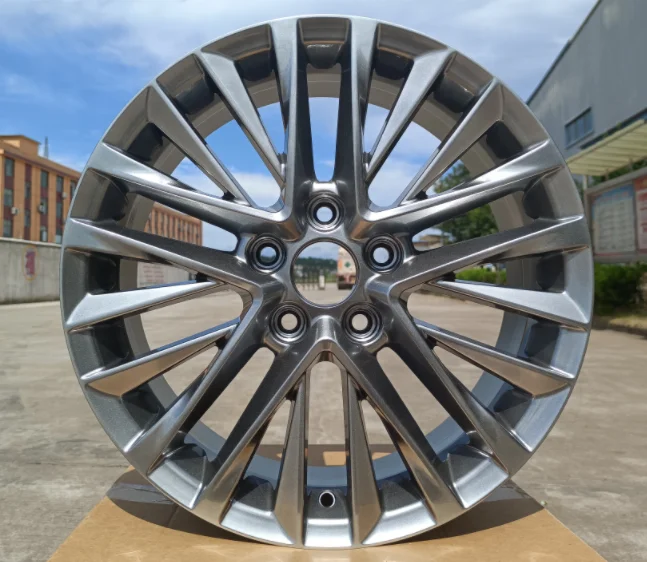 

Hot Sale Muti Spoke Alloy Car wheels For Lexus 17 18 inch 5x114.3 Rims HYPER BLACK In Stock