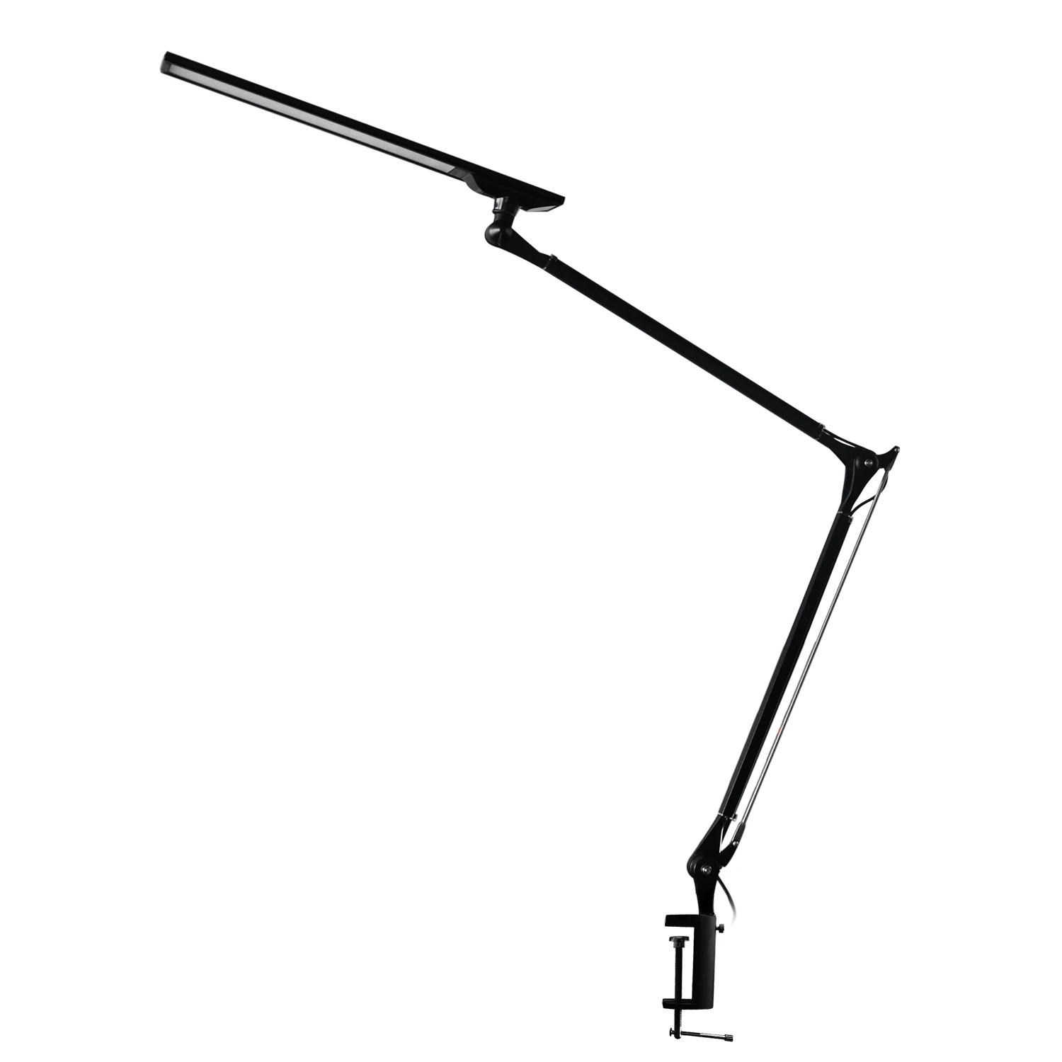 Energy efficient LED desk lamp brightness adjustable lamp desktop LED flexible arm task light