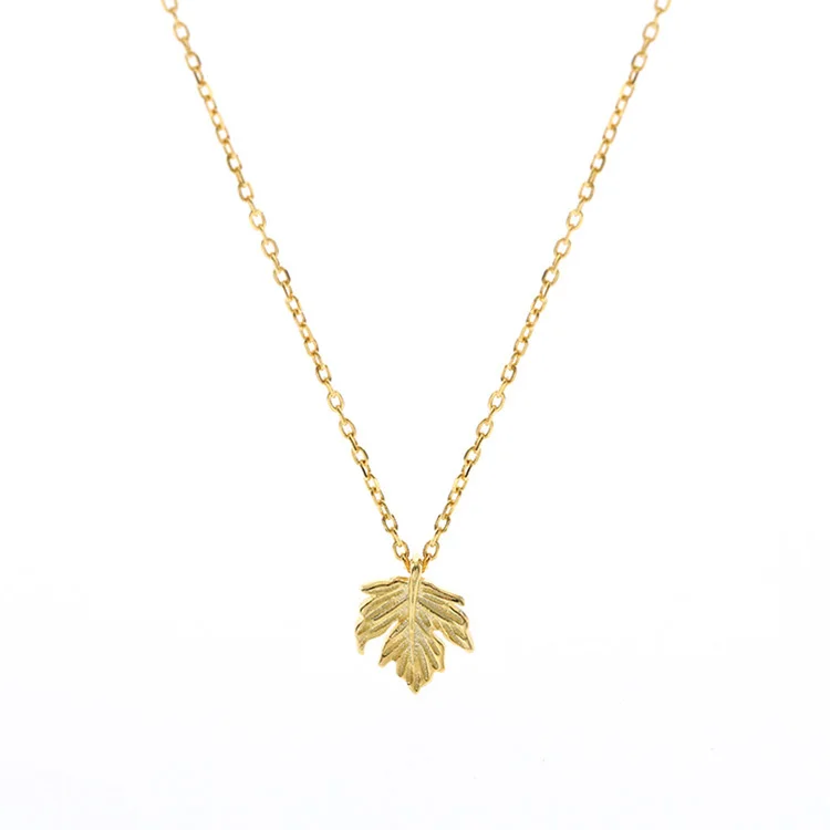 

Simple jewelry gold filled shell necklace 925 sterling silver