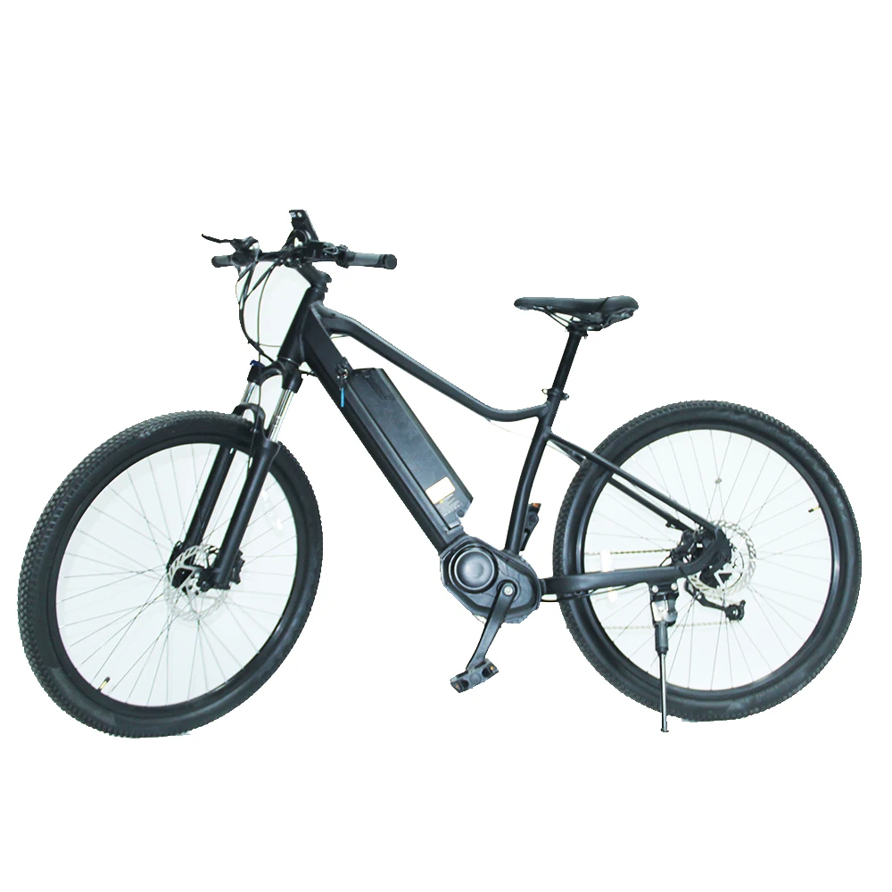 

Fast delivery high effenciency mid drive full suspension mountain ebike e bike 500w electric bicycle