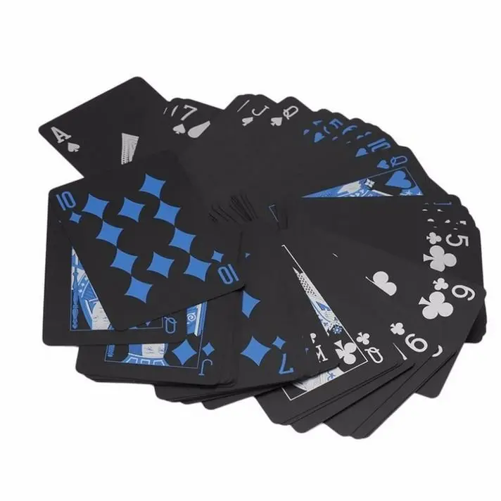 

54pcs Playing Laminated Personalized Top Super Casino Quality German Custom Cheap Paper Poker Cards