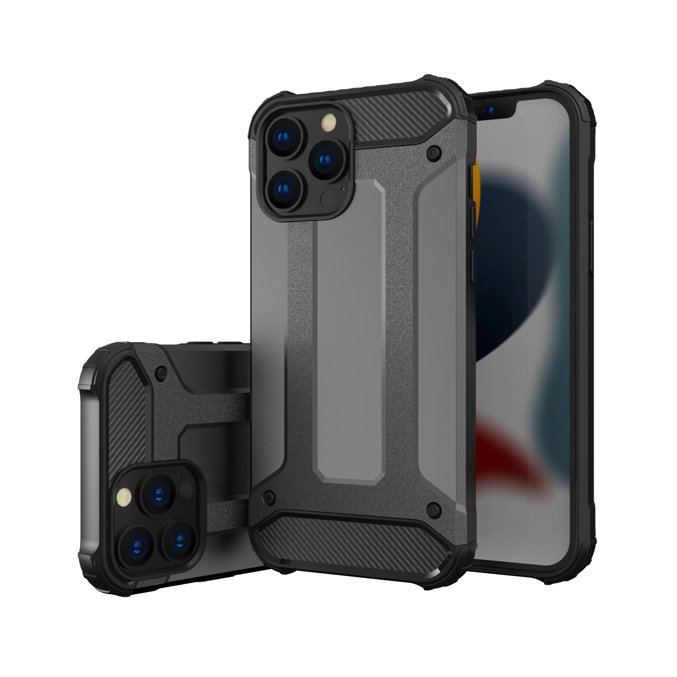 

New Armor Design Phone case for iPhone 13 Pro Max Drop Tested Protection Cover for iPhone 13 Pro Case