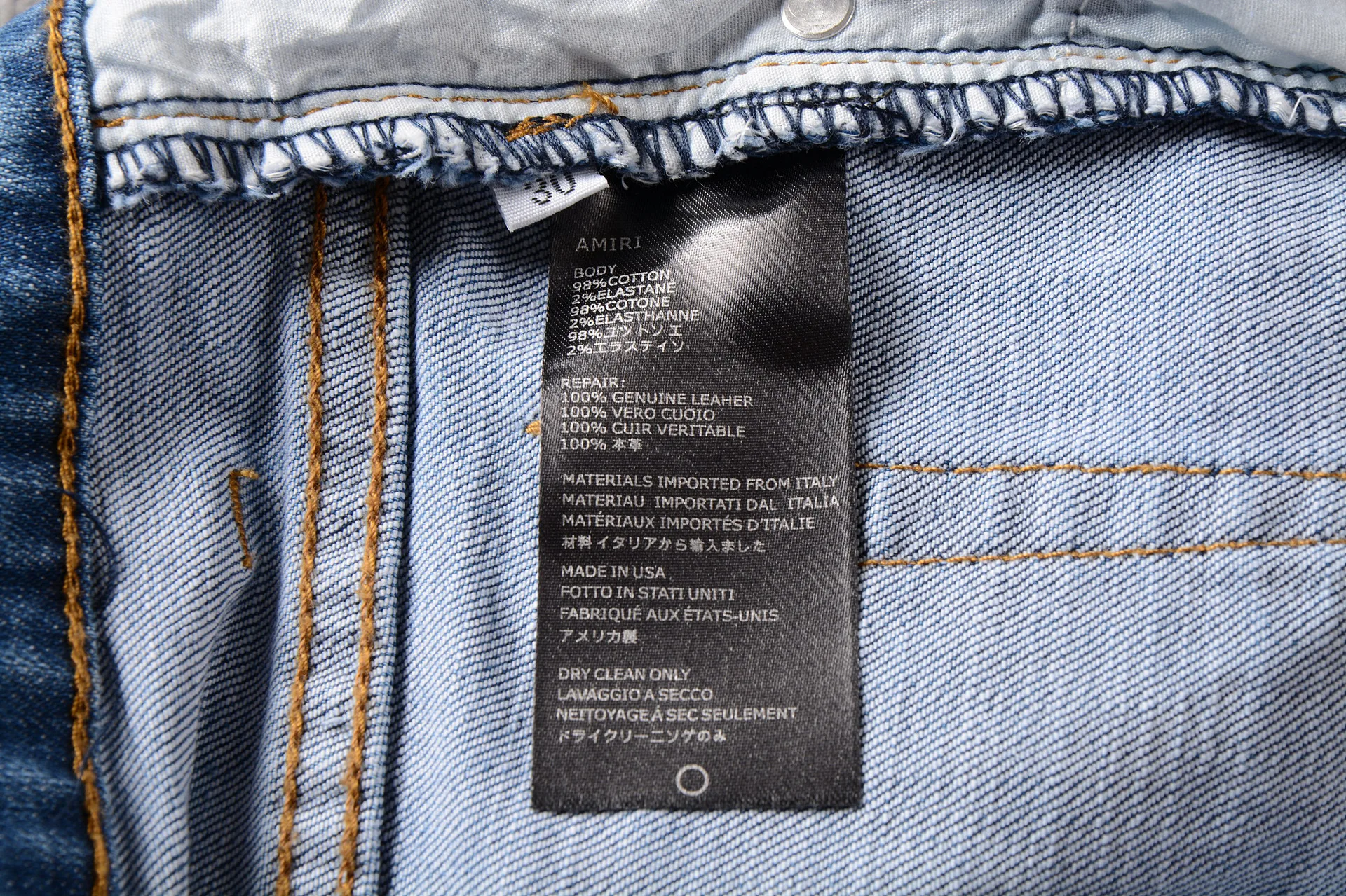 Wear Ripped Patch Youth Slim Fit Jeans 
