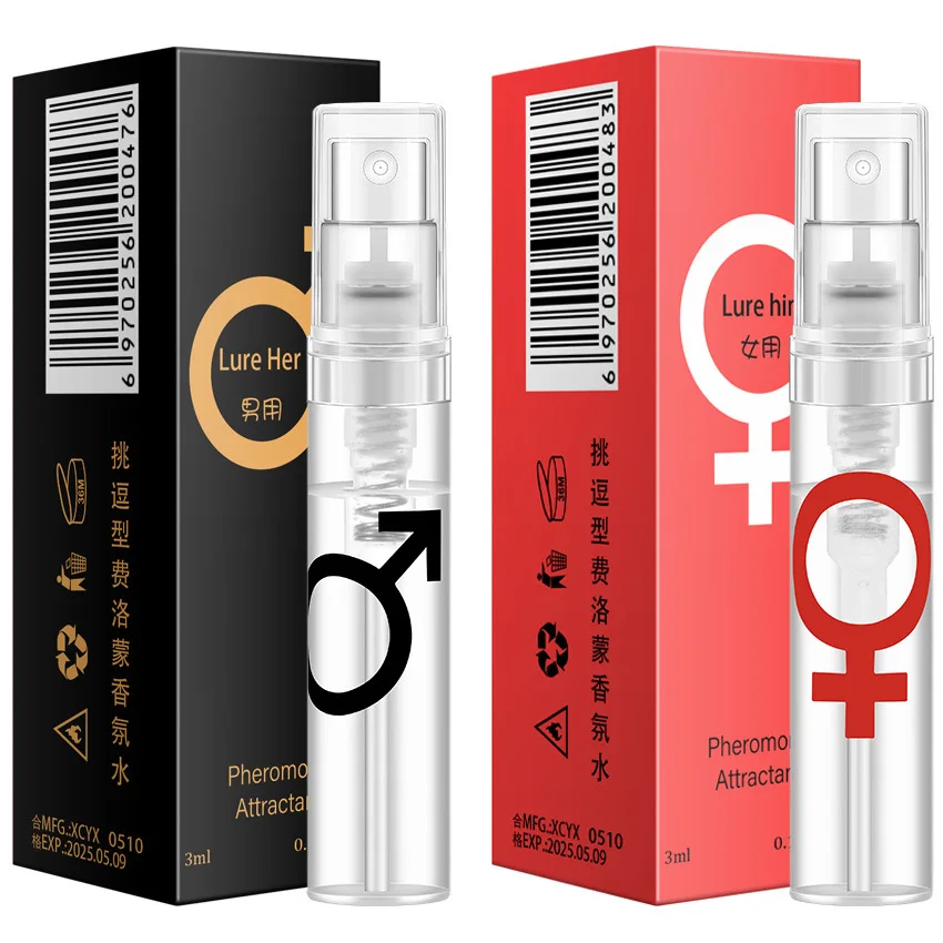 

New 2021 3ml Pheromone Perfume Aphrodisiac Woman Orgasm Body Spray Perfume Attract Girl Scented Water For Men Lubricants