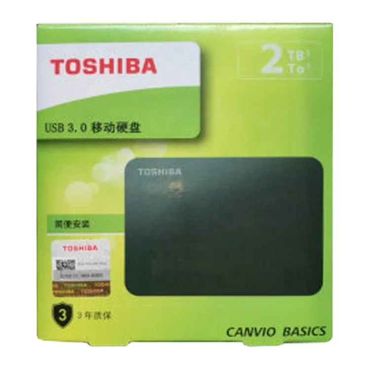 

Wholesale toshiba A3 portable hard disk 2TB 2.5 USB 3.0 HDD for Laptop Desktop Pc, Black