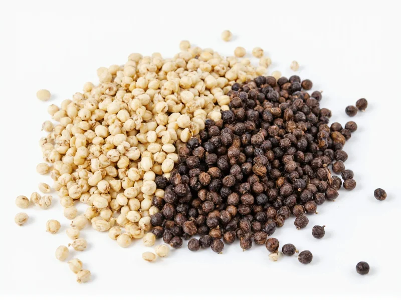 White vs Black Pepper: Origins, Flavor & Best Uses Compared