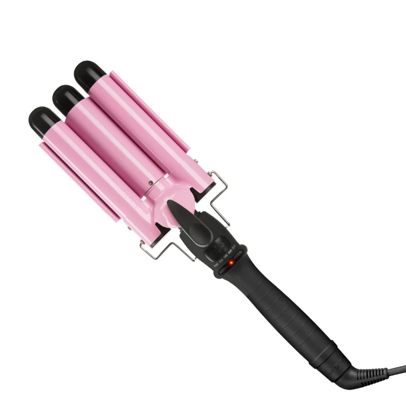 

Large ceramic egg roll stick three-stick curling iron