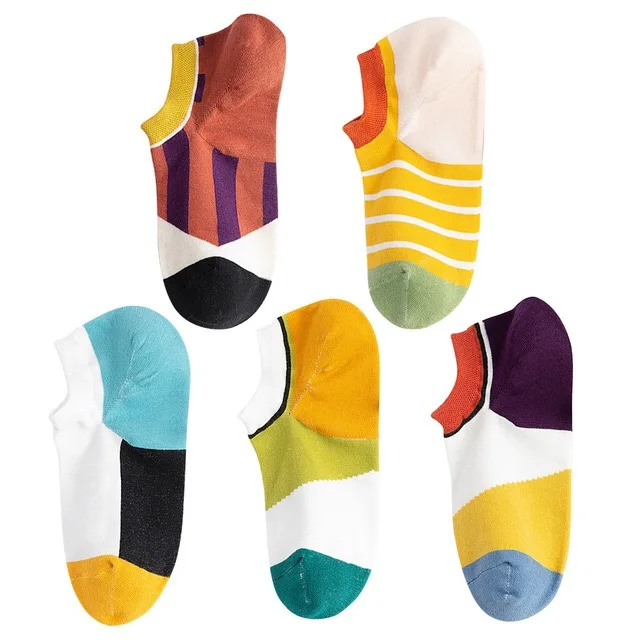 

Wholesale fashion no show funny short knit ankle socks women summer, Custom color