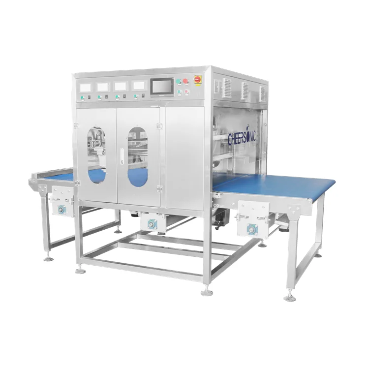 

ultrasonic cutting video rectangle cake cutter Slicers Rotating