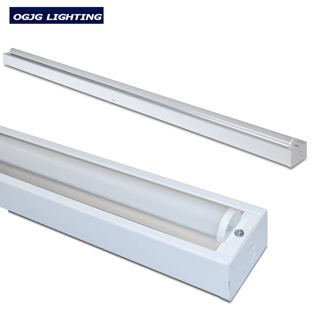 OGJG CE RoHS slim linear supermarket shop lighting fixtures commercial lighting solution 4ft led batten ceiling t5 tube light