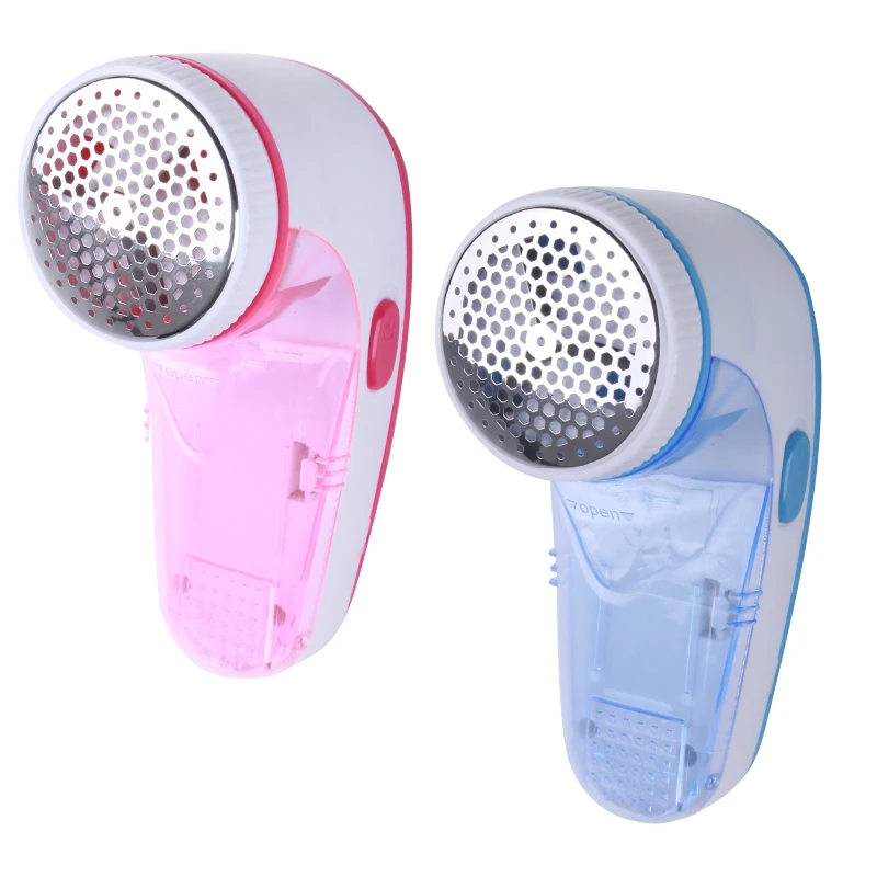 

SURKER Clothing Hair Ball Trimmer Dry Battery Portable Electric Lint Remover, Blue/ red
