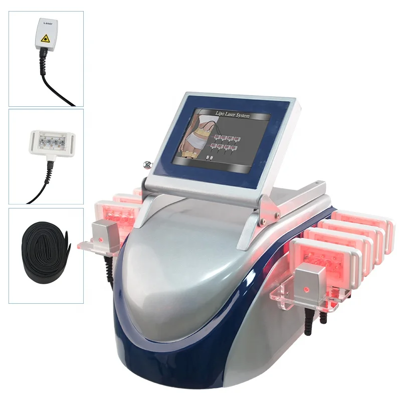 

Top-selling! 10 laser pads 160mw diode lipo machine weight loss diode laser slimming machine