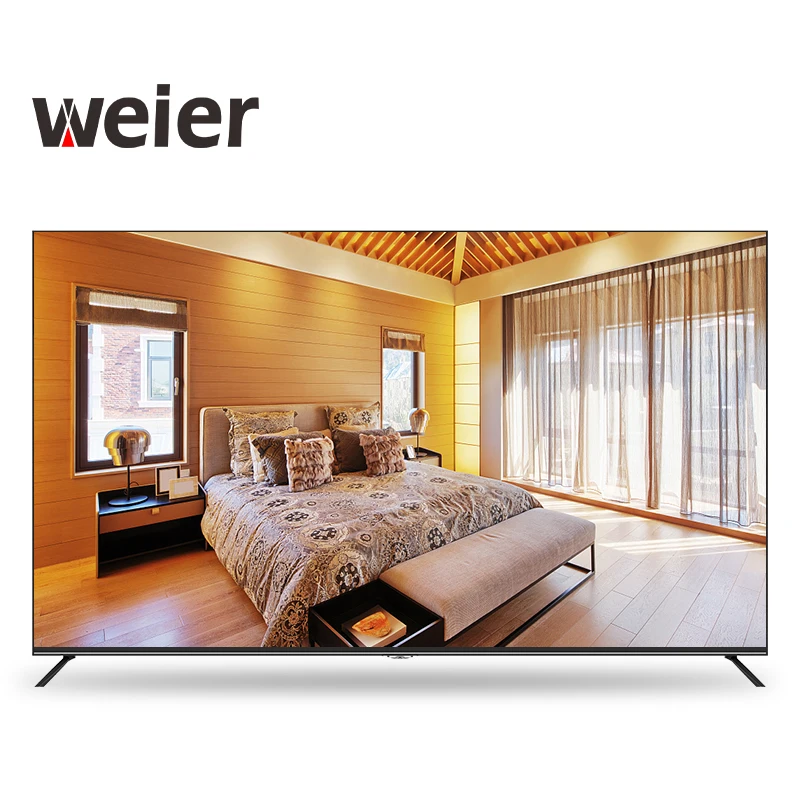 

weier Large Screen 32 50 55 65 inch Television Smart TV 4K hotel LCD televisions Smart TV