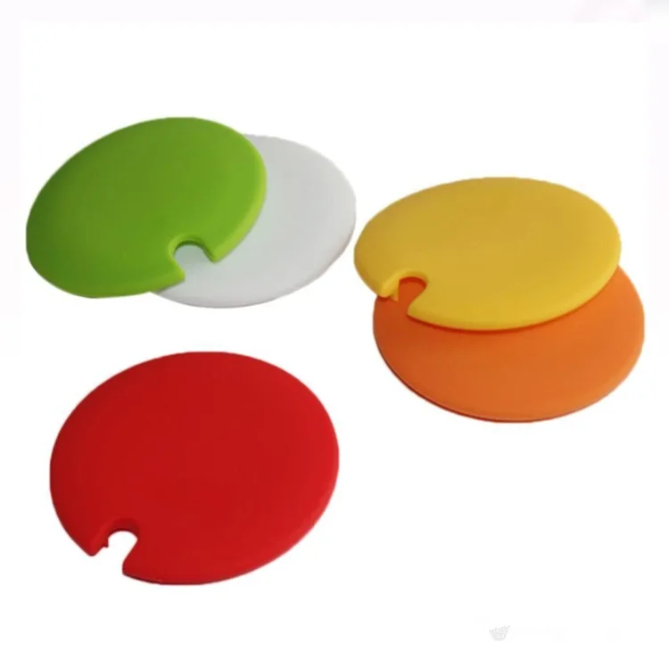 

Wholesale OEM Food Grade Silicone Mug Coffee Cup Lid, Yellow / orange / red / green / white