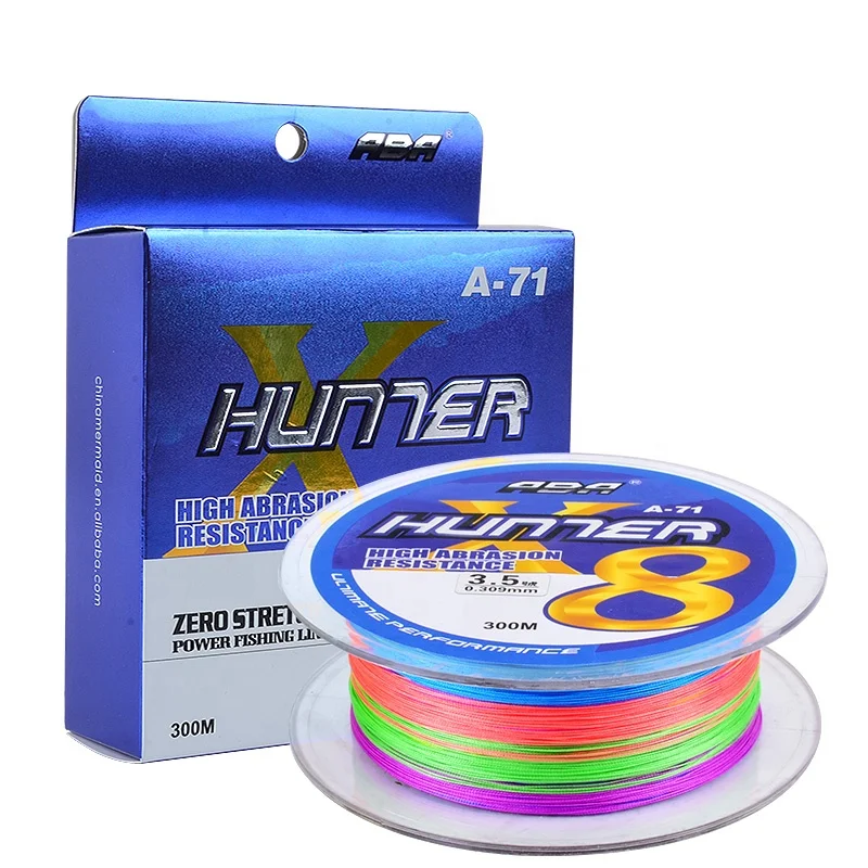 

New Style Coated 8 strands 300m Fishing Line floating Braided Line