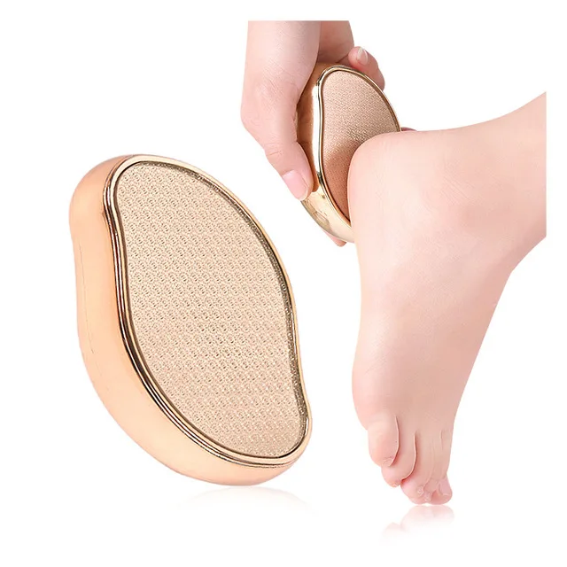 

Gold Washable Nano Glass Dead Skin Scraper Calluses Peeling Foot Grinding File Nano Glass Pedicure File Callus Remover, According to options