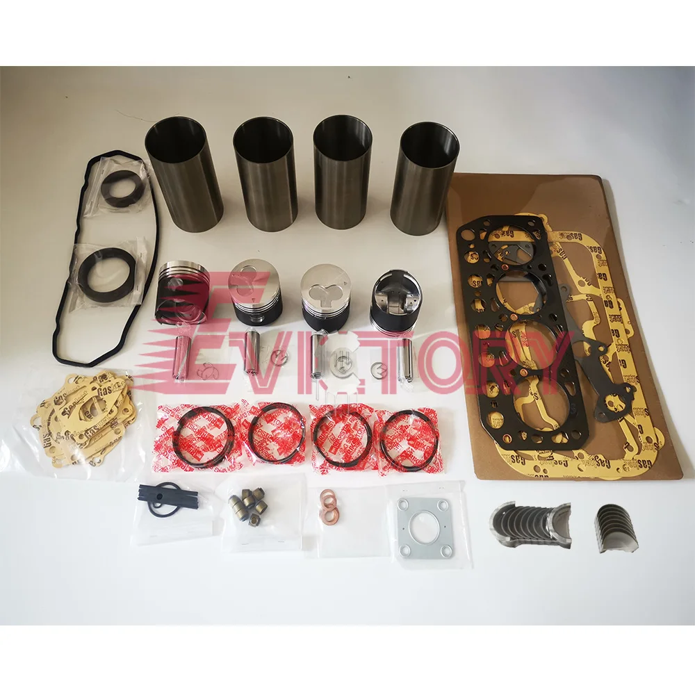 

For Mitsubishi K4D overhaul rebuild kit Piston Ring Liner Gasket Bearing
