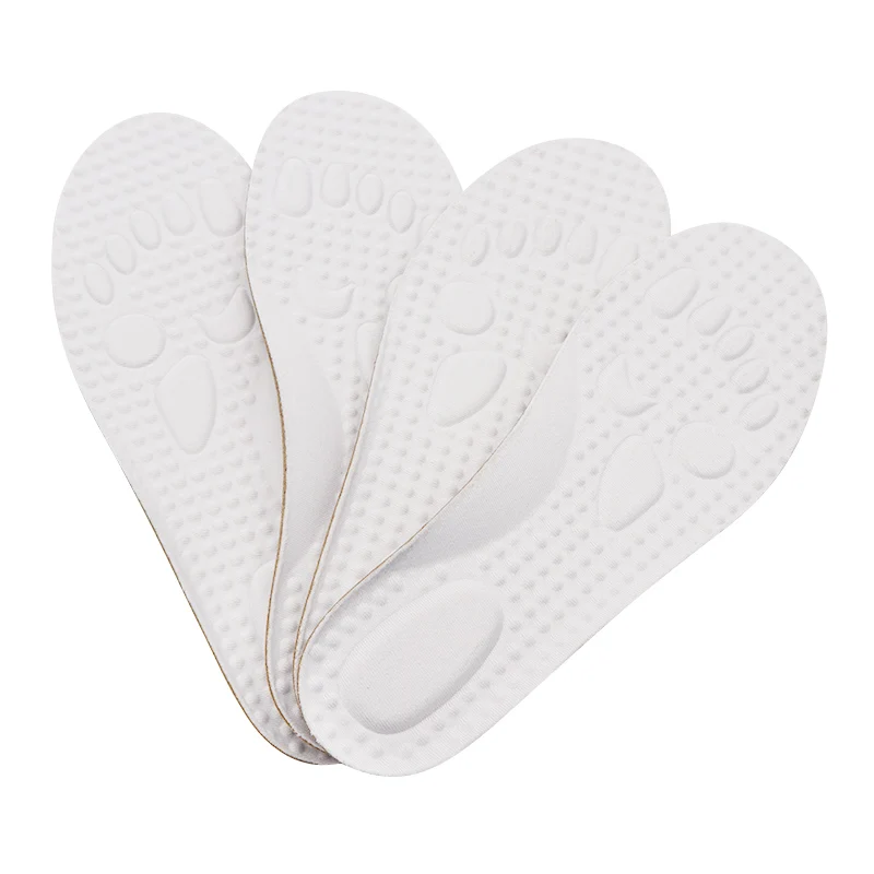 

Weiou New Arrival Professional Shoe Accessories Light And Soft 4D Massage Slow Pressure insole Match jordans Casual Shoes, Black