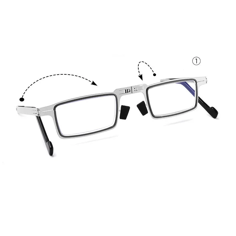 

Unbreakable Folding Trendy Anti Blue Light Ladies Women Readers Reading Glasses Men