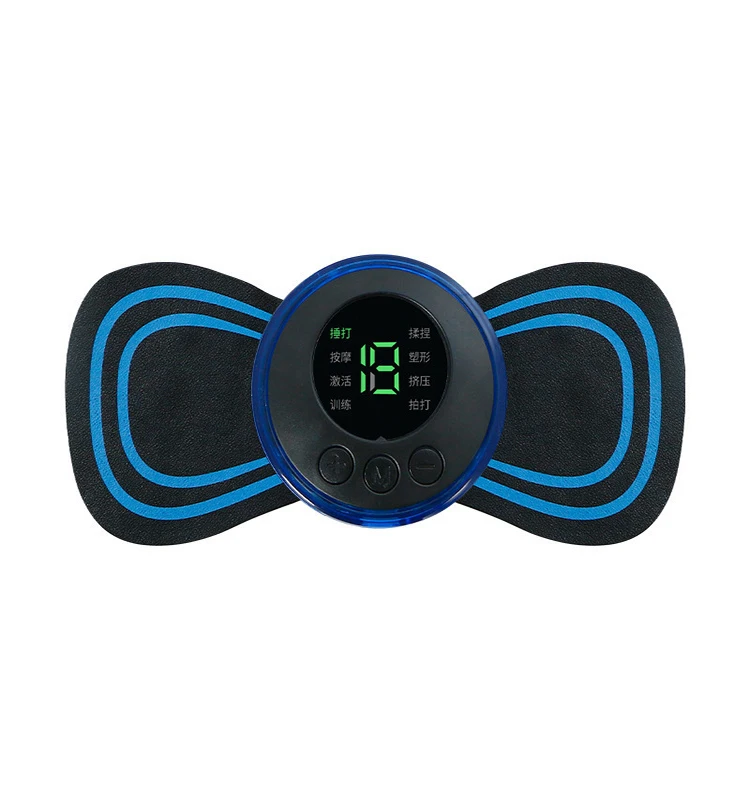 

Electric Smart Neck Back Massage Pad Mini EMS Massager Muscle Relaxation Stimulator Vibration Massage Mat