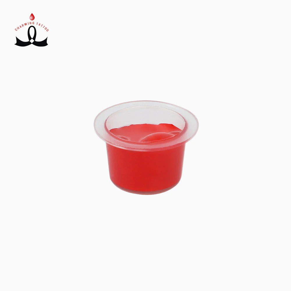 

China Microblading Supplier Permanent Makeup Ink Cup Disposable Tattoo Ink Cups For Eyebrow Microblading Tools, Clear