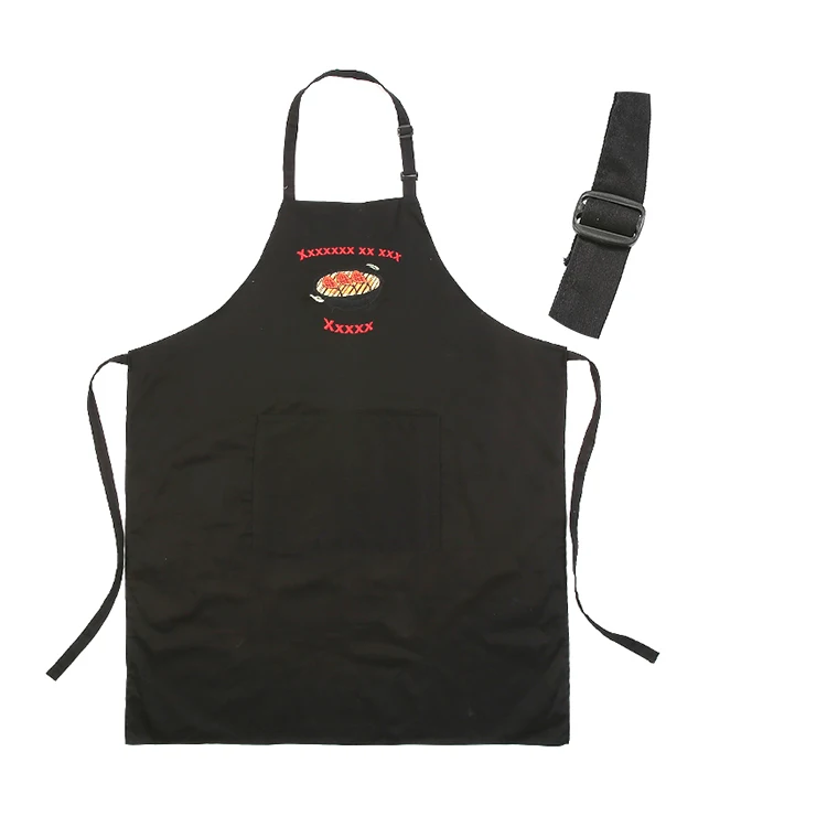 

BBQ Personalised Barista Custom Bib Barista Chef Kitchen Cooking Gardening Aprons With Pockets