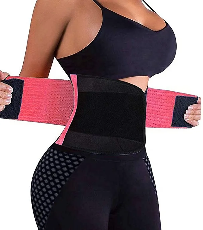 

Custom Gym Trainer Slimming Body Shaper Exercise Adjustable Neoprene Sweat Stomach Belt Waist Trimmer For Women