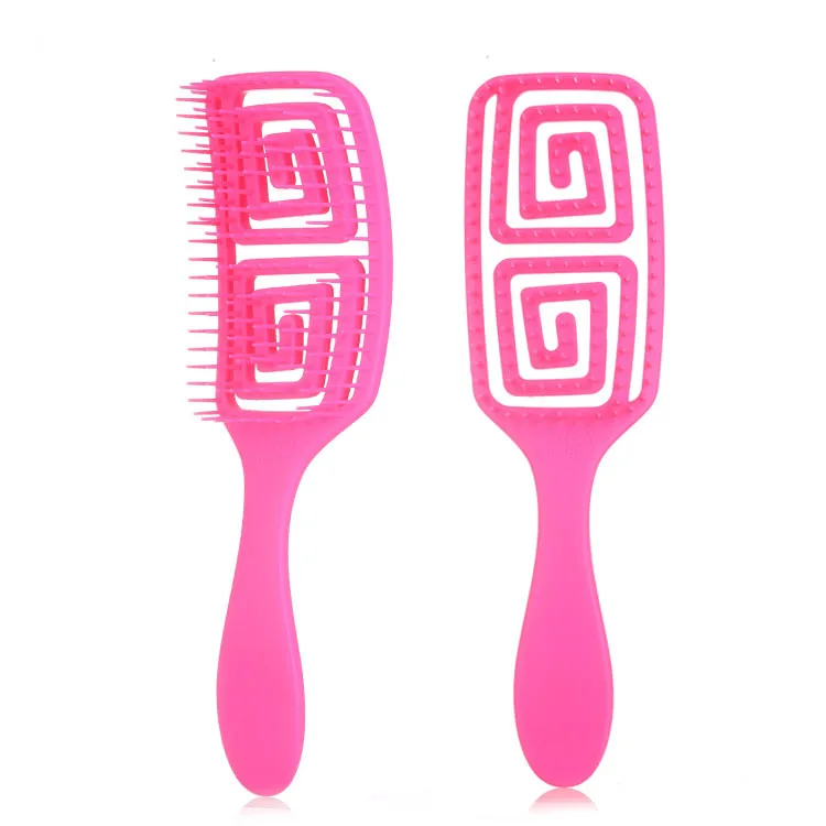 

YAESHII Amazon hot sell ABS manufacturer Suppliers and Exporters detangling flexible brush,flexible hair brush, Customized color