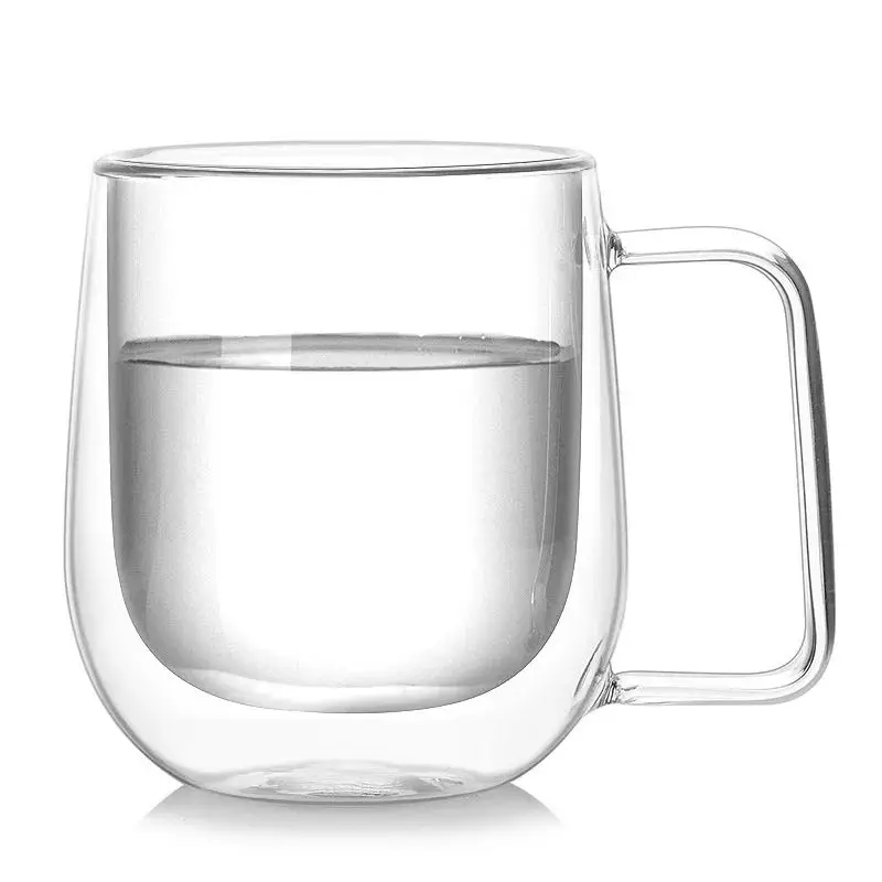 

Colored Double Wall Glass Mug Drinking Tea Cup Sample Available Feature Sustainable