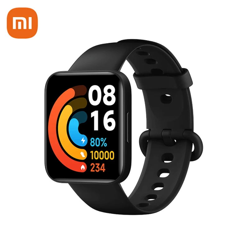 

Global version Mi Band 1.55" HD GPS Smartwatch Blood Oxygen Sport Bracelet Xiaomi Redmi Watch 2 Lite Smart Watch 2021