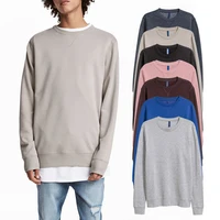 

Anti-pilling French Terry Custom Mens Cheap Sweatshirt Pullover Streetwear Plain Organic Cotton Sweatshirt