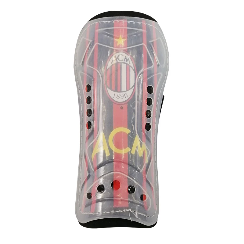 

Wholesale Custom Team Logo Football protective gear Shin Pads ACM Factory