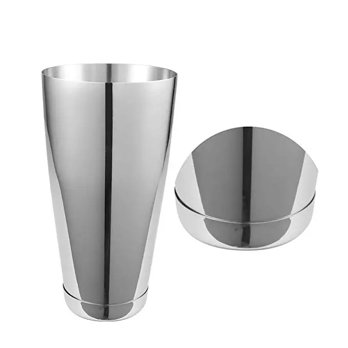 
Two-piece pro boston shaker premium cocktail shaker set 