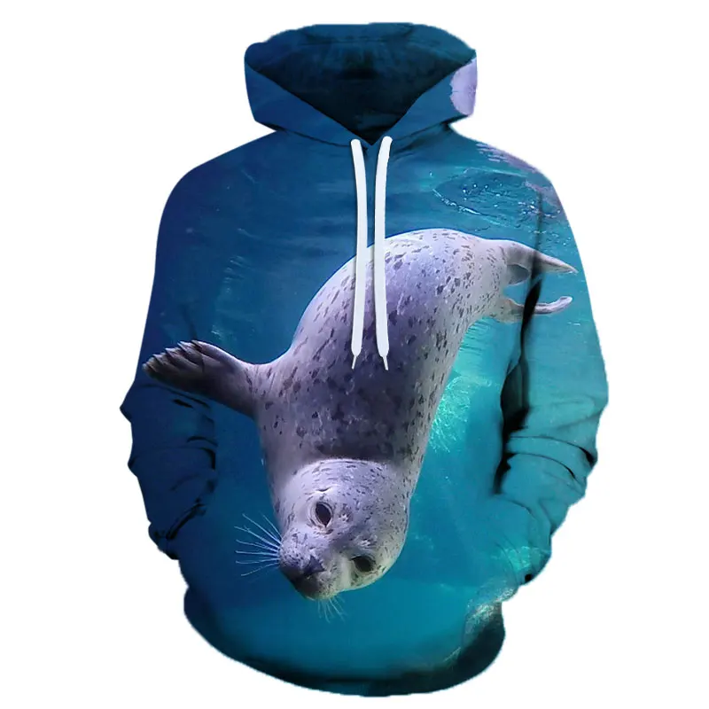 

hooded sweaters Polyester seal mens hoodeds