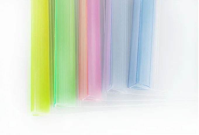 
Plastic Clear Transparent Report Cover A4 Size PP Sliding Bar Business File Folder 