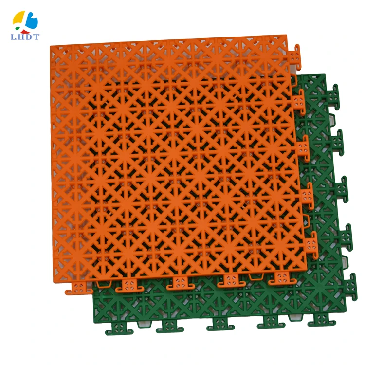 

Linghan sports outdoor basketball court flooring garage floor tiles mat tiles sports flooring outdoor tiles, 12 colors
