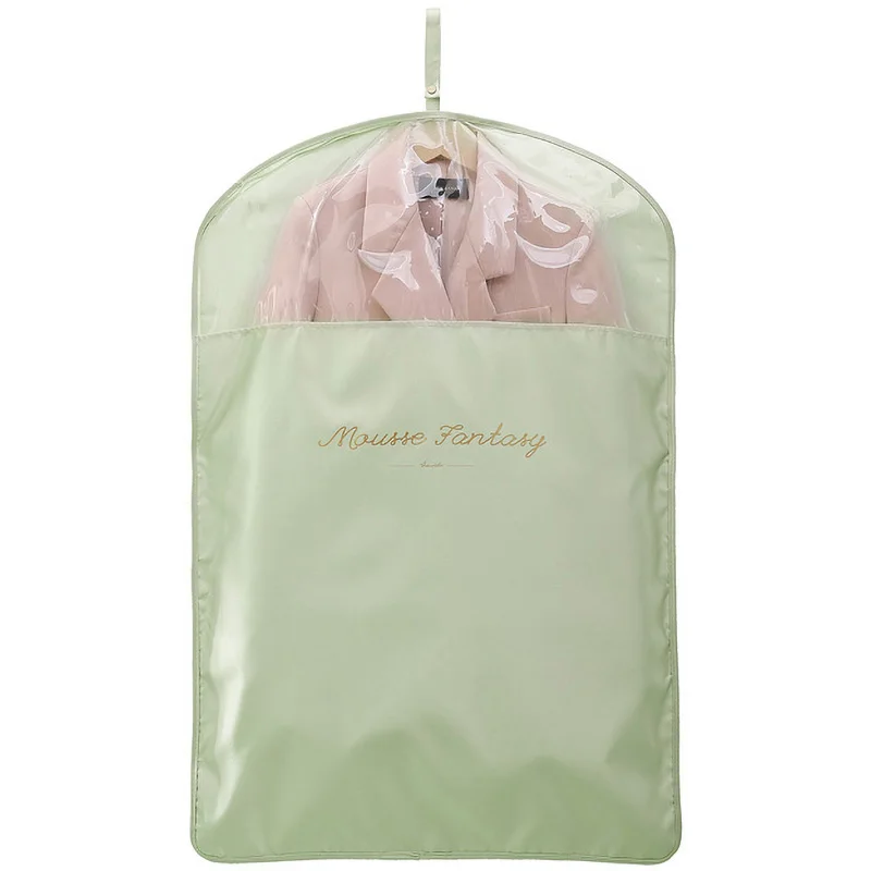 

Excellent Quality Customized Printed Garment Cover Bag Lightweight Suit Cover Bag Foldable Garment Suit Bag
