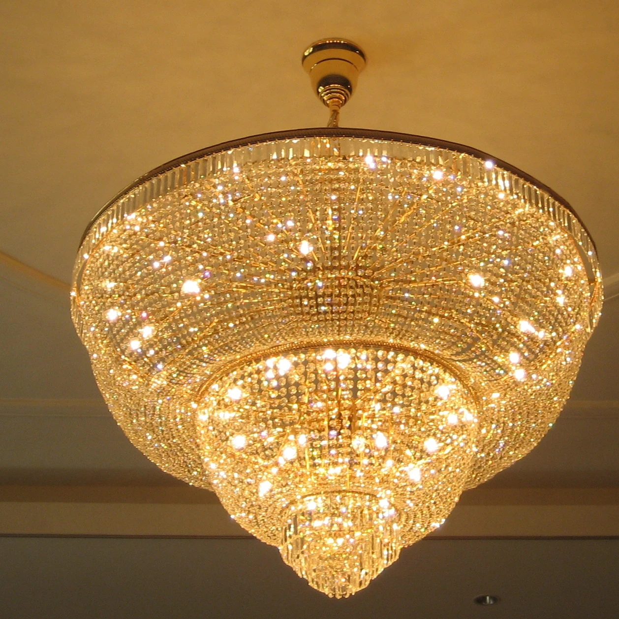 chandelier mosaic