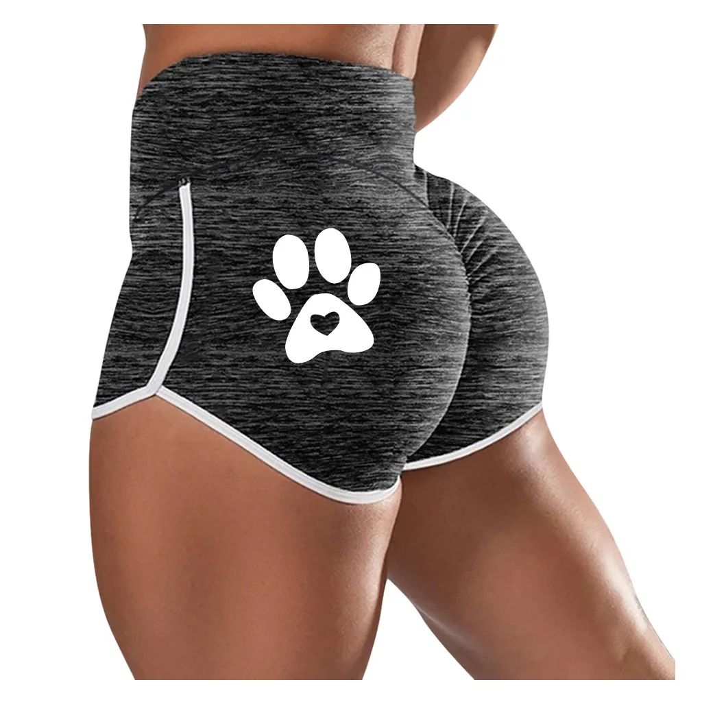 

DLL Canvas Breathable Elastic Waist Seamless Fitness Solid Ladies Pants Women Summer Outfit sports streetwear women gym shorts, As picture or customized make
