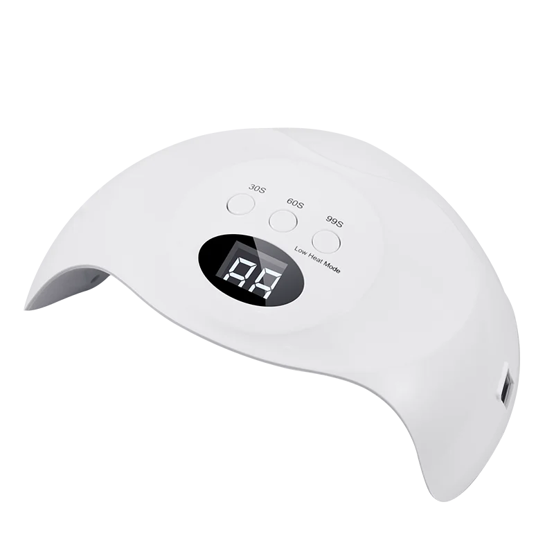 

Low price Nail Supplies UV Gel Light Polish Drying 48W Nail Led Lamp, White