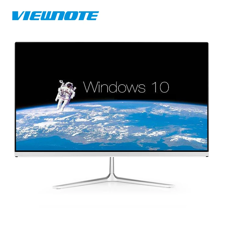 

AMD R5 3400G i3 9100 With diagonal 24Inch Led Screen all in one pc, White