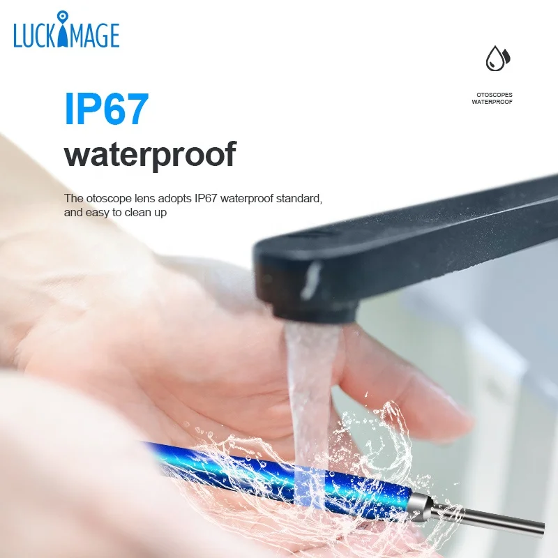 
Luckimage new arrivals IP 67 waterproof cheap price otoscope camera 