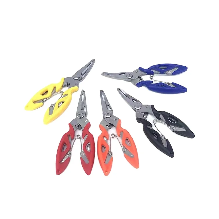 

Fishing Grip Pliers Stainless New Portable Cutter Fishing Plier