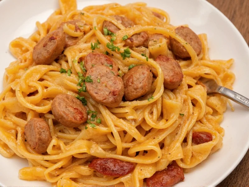Perfect Sausage Pasta Recipe: Quick & Delicious Dinner Idea