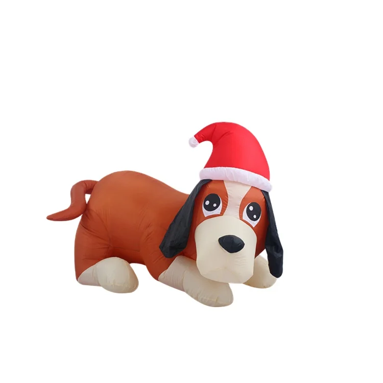 Hot Christmas Inflatable Husky Dog For Yard Decoration Buy Outdoor