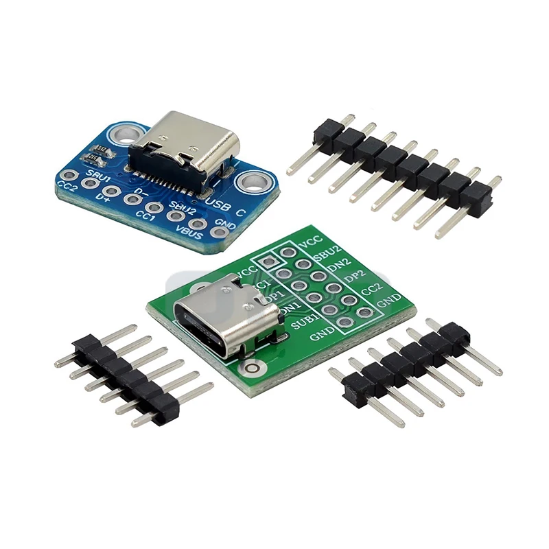 

Type-C USB to Dip Female B-Type Adapter Plate PCBA Connector Pinboard Test Board Solder Female Dip Pin Header Adapter