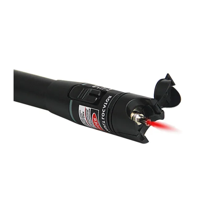 fiber red laser vfl 30mw black color
