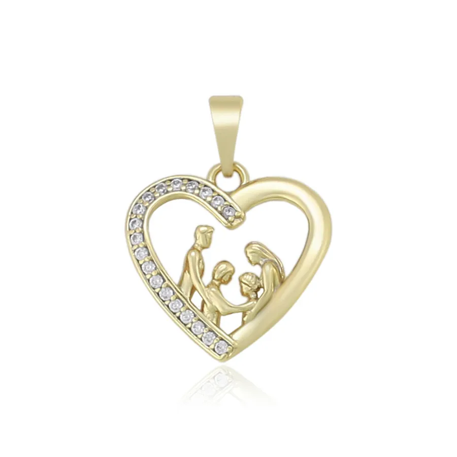 

S00138456 xuping jewelry wholesale exquisite fashion warm mother's day diamond 14K gold-plated pendant