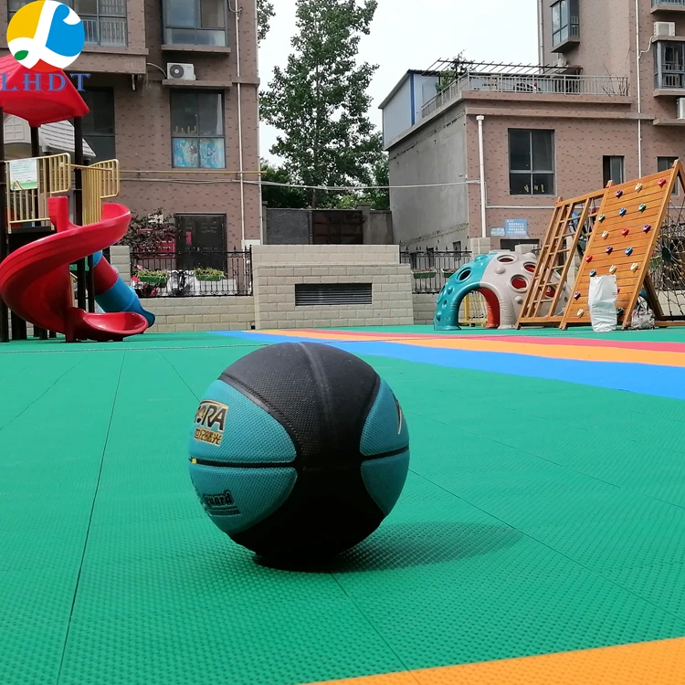 

Hot Sale multi-purpose sports court flooring interlocking pp outdoor mini basketball court sports interlocking tile for sports