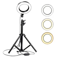

Dimmable Ring LED lamp Studio Camera Ring Light Photo Phone Video Light Lamp With Tripods Selfie Stick Ring Fill Light